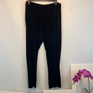 Lane Bryant Women’s Black Velvet Pants Size 18/20